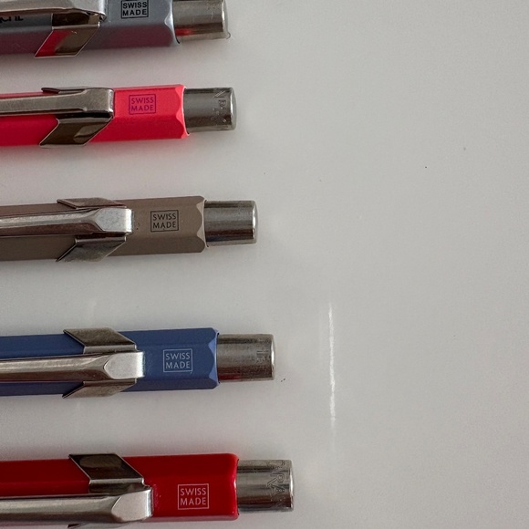 6 X CARAN d'ACHE 849 Ballpoint Pens - Picture 5 of 9